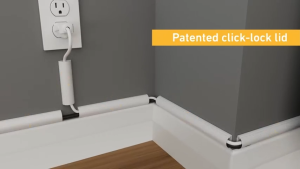 5M Wall Cord Cover Sleeve Anti-break Wall Cable Cover Self-Adhesive Floor Cord Cover for Home and Office