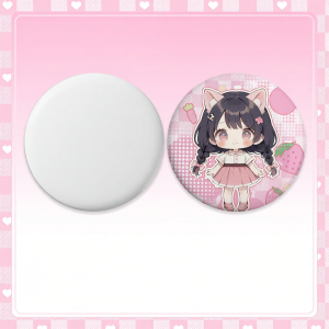 Custom Fan Support Badges 75mm