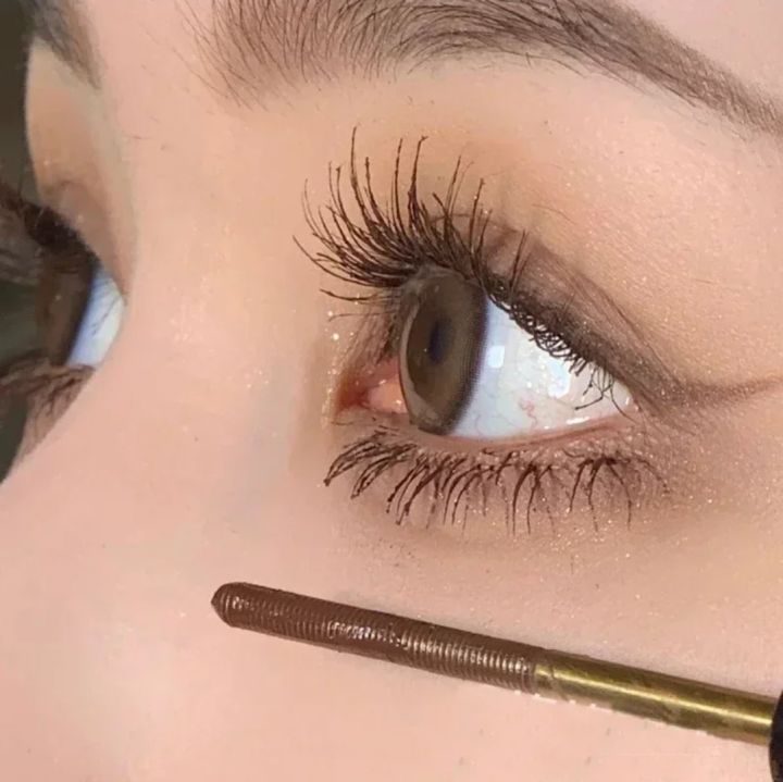 Mascara Besi Waterproof Tahan Lama Melentikan Warna Coklat dan Hitam ...