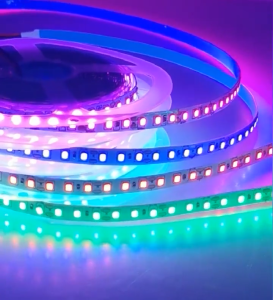 Tranyton 2835 LED Strip Light 12V/24V 120LEDs/m 13W/m High Brightness No Flicker Multiple Color Flexible Cuttable LED Tape for Room Decor Cabinet Ceiling