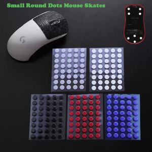 40PCS/sheet 6.5mm Diameter 0.8mm Thickness Small Round Dots Universal Mouse Feet Skates Pads for Mouse Foot Glide Feet Sticker