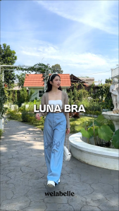 Welabelle Luna Bra Tube Seamless Strapless / Kemben Ice Silk Pengait BH (A07)