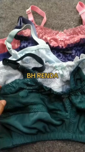 Bra Full renda Tanpa Kawat & Busa – Bralette Simpel Nyaman Seharian-super modis