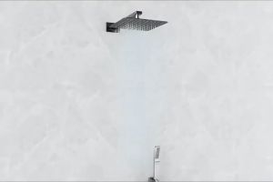 High-Quality Stainless Steel 304 Square Shower Set: A Comprehensive Guide\\n\\n Introduction to the Square Shower Head with Two Way Faucet\\n\\n What is a Square Shower Head with Two Way Faucet?\\n\\nThe square shower head with two-way faucet is a modern bathroom accessory that combines functionality and style. It features a square-shaped shower head and a dual-function faucet, allowing users to switch between water flow and a handheld shower experience.\\n\\n Benefits of Choosing a Square Shower Head with Two Way Faucet\\n\\nThere are several advantages to opting for a square shower head with two-way faucet:\\n\\n- **Aesthetic Appeal**: The square design adds a unique touch to any bathroom decor.\\n- **Versatility**: The dual-function faucet offers flexibility in water usage.\\n- **Space-saving**: Wall-mounted installation saves floor space.\\n\\n Why Opt for a Full Set Bathroom Shower Accessories?\\n\\nInvesting in a full set of bathroom shower accessories ensures a cohesive look and enhances the overall bathing experience. Additionally, purchasing a complete set often provides better value for money compared to buying individual components separately.\\n\\n Key Features of the Stainless Steel Shower Set\\n\\n Chrome Brushed Silver Shower Hose: Durability & Aesthetics\\n\\nThe chrome brushed silver shower hose is made from high-quality stainless steel, ensuring durability and resistance to corrosion. Its sleek appearance complements the square shower head and two-way faucet, creating a visually appealing bathroom setup.\\n\\n 10 Inch SUS 304 Stainless Steel Shower Head: Quality & Performance\\n\\nThe 10-inch SUS 304 stainless steel shower head is designed for optimal water distribution and pressure. Its square shape adds a unique touch to any bathroom decor while providing a refreshing shower experience.\\n\\n Wall Mounted Shower Arm: Installation & Maintenance\\n\\nThe wall-mounted shower arm is made from stainless steel, offering strength and durability. It features a polished surface finish and is easy to install and maintain.\\n\\n Installation Guide for the Best Bathroom Shower Set\\n\\n Tools Required for Installation\\n\\nBefore beginning the installation process, ensure you have the following tools:\\n\\n- Adjustable wrench\\n- Screwdriver\\n- Pliers\\n- Teflon tape\\n\\n Step-by-Step Installation Process\\n\\n1. Turn off the water supply to the bathroom.\\n2. Remove the old showerhead and faucet, if applicable.\\n3. Install the shower arm onto the wall using the included mounting hardware.\\n4. Attach the shower hose to the shower arm and secure it with a nut.\\n5. Install the square shower head onto the shower hose and tighten the connection.\\n6. Turn on the water supply and check for any leaks.\\n\\n Troubleshooting Common Issues During Installation\\n\\nIf you encounter any issues during installation, refer to the manufacturer's instructions or contact customer support for assistance.\\n\\n Tips for Maintaining Your Stainless Steel Shower Set\\n\\n Cleaning & Care Instructions\\n\\nTo keep your stainless steel shower set looking its best, follow these cleaning and care tips:\\n\\n- Clean the shower head and faucet regularly with mild soap and water.\\n- Avoid using abrasive cleaners or scrubbers, which may damage the surface finish.\\n- Dry the shower set after each use to prevent water spots and mineral buildup.\\n\\n Extending the Lifespan of Your Shower Set\\n\\nTo prolong the life of your stainless steel shower set, consider the following tips:\\n\\n- Regularly inspect the shower set for signs of wear or damage.\\n- Replace any worn or damaged parts promptly.\\n- Follow the manufacturer's instructions for proper use and maintenance.\\n\\n Replacing Parts & Upgrading Your Setup\\n\\nIf you need to replace any parts of your stainless steel shower set, consult the manufacturer's website or contact customer support for guidance. Additionally, consider upgrading your setup with complementary accessories, such as a rain showerhead or handheld shower wand.\\n\\n Conclusion: Why Choose the High-Quality Stainless Steel 304 Square Shower Set?\\n\\nThe high-quality stainless steel 304 square shower set offers a unique combination of style, functionality, and durability. Its square shower head, chrome brushed silver shower hose, and two-way faucet provide a refreshing and versatile shower experience while complementing any bathroom decor. Investing in a full set of bathroom shower accessories ensures a cohesive look and enhances the overall bathing experience.\n}