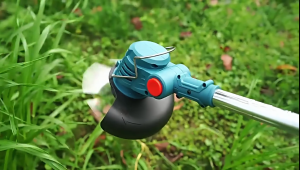 เครื่องตัดหญ้าไฟฟ้าไร้สาย 9888VF*1 พกพา เบาสะดวก มีล้อ 80000mah*2 เครื่องตัดหญ้าแบต มอเตอร์พลังสูง กำจัดหญ้าพืช แบตเตอรี่ลิเธียม กำลังสูง 21V ตัดหญ้าง่ายๆ ไร้เสียงรบกวน Lawn mower