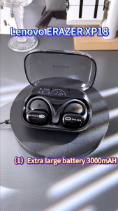 Lenovo Erazer XP18 AI Translation Bluetooth Headset 3000mah Reverse Charging Headset Bluetooth 6.0 HiFi Sound Quality with LED Display