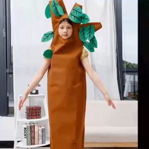 ชุดต้นไม้ ชุดแฟนซีต้นไม้ การออกแบบตีนตุ๊กแก เอฟเฟกต์เวทีที่ดี ผู้ใหญ่และเด็กสามารถสวมใส่ได้