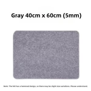 Beginner Student Wool Calligraphy Mat Thick Border