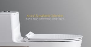 American Standard Acacia SupaSleek™ Vessel Wash Basin (Single Hole) Bathroom Counter Top Ceramic Basin | Thin Edge | Toilet Sink Basin | CCASF420 | Countertop Basin