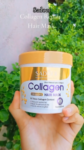 【COD】มาส์กผมคอลลาเจน ครีมยืดเคราติน เคราตินบำรุงผม 500g ซ่อมแซมผมระดับซาลอน ไม่ต้องอบไอน้ำ ทรีทเม้นเครติน ครีมหมักผมเสีย ชุ่มชื้น haircare เคราตินสดผมตรง