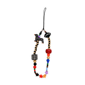 Colorful Stripe Sausage Dog Pattern Phone Case for  17Promax 16Pro New Model 13 14Pro Girl 15Pro Cartoon Anti-Fall Soft Shell