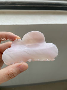 คลิปหนีบผมทรงเมฆอะซิเตทสุดสง่างาม คลิปหนีบผมทรงฉลาม ทรงผมสไตล์เกาหลี ประดับผมแบบใหม่ ราคาไม่เกิน 30 หยวน