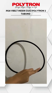 M28 Vanbelt Mesin Cuci Polytron 2 Tabung PWM1076 | Vbelt Mesin Cuci Polytron 2 Tabung