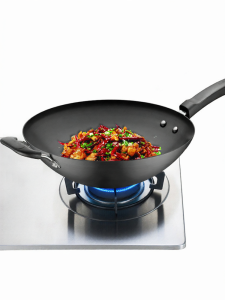 Supor | Non-Coated Round-Bottom Wok  Stainless Steel