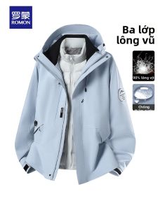 ROMON | 3-in-1 Waterproof Windproof Breathable Insulated Down Jacket Outerwear