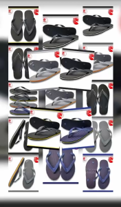 Dragon Multicolor Mens Original Rubber slippers (4 Colors)