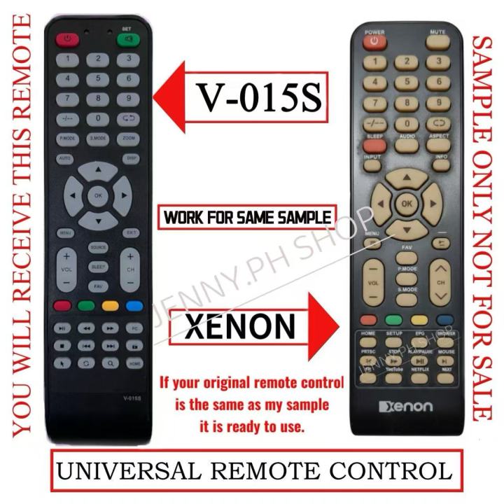 READY TO USE xenon smart tv remote (universal)100% na gagana sa tv mo ...