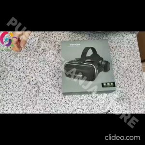 BERGARANSI Shinecon 6.0 VR Box untuk semua hp Virtual Reality Glasses dengan Headphone