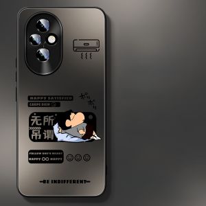 Honor 200 Pro Glory 200 Phone Case New Arrival Matte Skin Feel Creative Cartoon Design Anti-Fall Protective Case for Honor Series