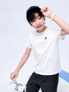 XTEP | Summer Childrens Short T-shirt Pure Cotton