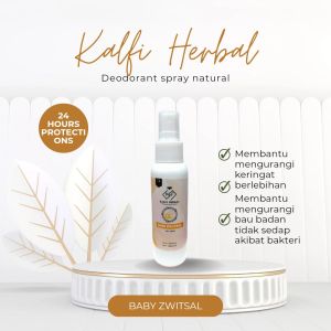 KALFI HERBAL deodorant spray natural 100% non alkohol (100ml)