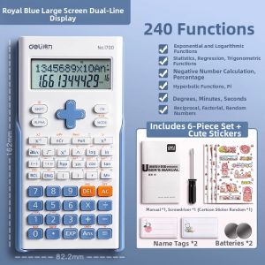 deli | Multifunctional Scientific Calculator for Students