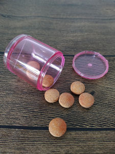 Medicine Applying Small Box Portable Portable Case Mini Medicine Bottle Small Size Separately Packed Case Plastic Small Bottle Transparent Storage Box