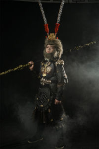 Childrens Wearable Simulated Mountain Pattern Split Armor like Real Life Cosplay Clothing Goku Hard Style Shell Suit for Boys And Girls