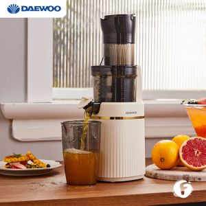[Daewoo] เครื่องคั้นน้ำหมุนช้าผลไม้คั้นน้ำผลไม้200W กากน้ำผลไม้เครื่องคั้นน้ำผลไม้แยกแยกน้ำกับกากขนาดใหญ่เส้นผ่าศูนย์กลางเครื่องแยกกากผลไม้เครื่องปั่นเคี้ยวกดเย็นช้าเครื่องคั้นน้ำผลไม้ในบ้าน8Cm เส้นผ่าศูนย์กลางขนาดใหญ่