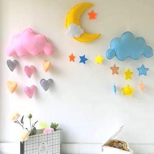 [Little B House] Kids Room Wall Tent Decor Clouds Raindrops Birthday Party Kid Playhouse Toy 儿童房帐篷装饰 Hiasan Bilik - BT405