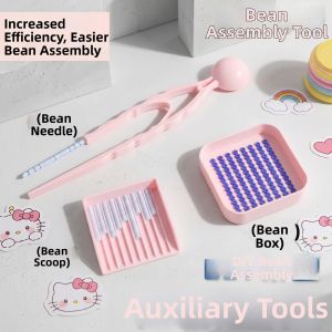 YUGUANG | DIY Bead Art Tool Kit Bean Needle Bean Shovel Tweezers Plate