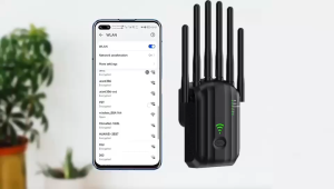 【รับประกัน 7 ปี】ตัวขยายสัญญาณไวไฟ การขยายสัญญาณ 600 เท่า 5Ghz ตัวขยายสัญญาณ ตัวขยายสัญญาณ wifi ขยายสัญญาณ 1200Mbps 2.4Ghz wifi repeater ตัวกระจายไวไฟ ตัวกระจายสัญญาณ ขยายเครือข่ายไร้สาย ดูดสัญญาณ WiFi