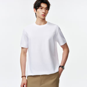 MIANXIANSHENG | High Quality Egyptian Long Staple Cotton Fitted T-Shirt