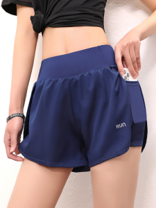 Womens Sport Shorts Fitness Running Pants Casual Breathable High Waist Yoga Pants Slimming Summer Outerwear Leisure Pants