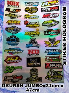STIKER SOUND | STIKER AUDIO | STIKER SOUND SYSTEM | STIKER PACK | STIKER 1 LEMBAR | STIKER ANTI AIR