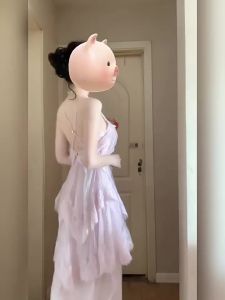 CHANGTONG | French Style Attractive Tulle Dress