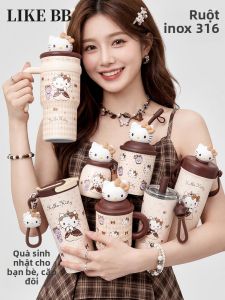 LIKE BB | Ly Cách Nhiệt Thẩm Mỹ Và Thực Tiễn Có Ống Hút