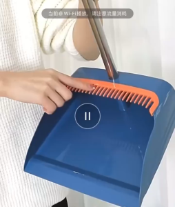 SAPU PENGKI 2IN1 SET SAPU CIKRAK PENGKI DUST BROOM HOME SET/ ALAT KEBERSIHAN VIRAL MODEL TERBARU