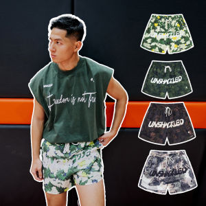 Unshackled Mens Short Sports Pants Quick Dry Spring Summer Autumn Winter Floral Print Beach Pants Casual Comfortable Breathable