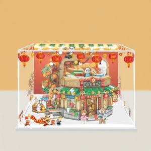 Loz | Beijing Roast Duck Shop Educational Assembly Model