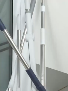 NEW ABS Mop Hook Holder/Mop Broom Holder Clip/Adhesive Wall Mount Broom Hook/Bathroom Waterproof Heavy Duty Mop Hook/No Drill No Punch Mop Holder