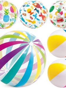 INTEX Inflatable Beach Ball Floating Swimming Pool Toy for Children Baby Water Volleyball Kids Play in Water Summer Fun