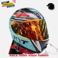 Kaca Flat Visor Kyt R10 R7 K2 Rider. 