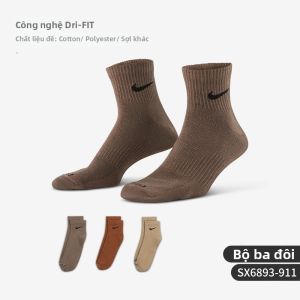 Nike | Vớ Đào Tạo Mới Mùa Thu 3 Đôi