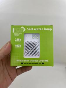 Outdoor Emergency Use Salt Water Lamp Unexpected Power Outage LED Lighting Lamp for Camping And Travel Activities