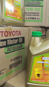 TOYOTA SN FULLY SYNTHETIC SN 0W20 ENGINE OIL (4L) 0W-20 IMPORT THAI จากประเทศไทย