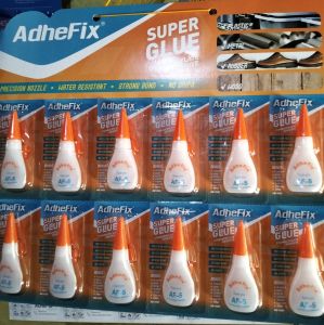 lem super glue adhefix 12pcs lem serbagunalem tetes lem korea lembaran
