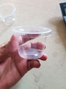 Cup Jelly / Gelas Puding Ice Cream 55ml 65ml Putih Bening