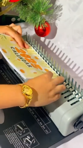 EXPOSE Comb Binding Machine Rubber Ring Strip Punched Sheets Binder 21 Hole A4 A5 Size  Office School Home