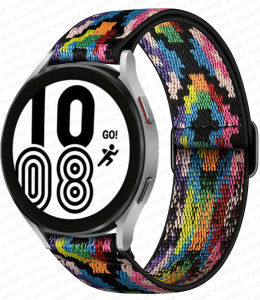 Adjustable Nylon Bracelet Strap For Samsung Galaxy watch 5/pro/4/Classic/3/Active 2/46mm/42mm/ Gear S3 Huawei GT band 20mm/22mm